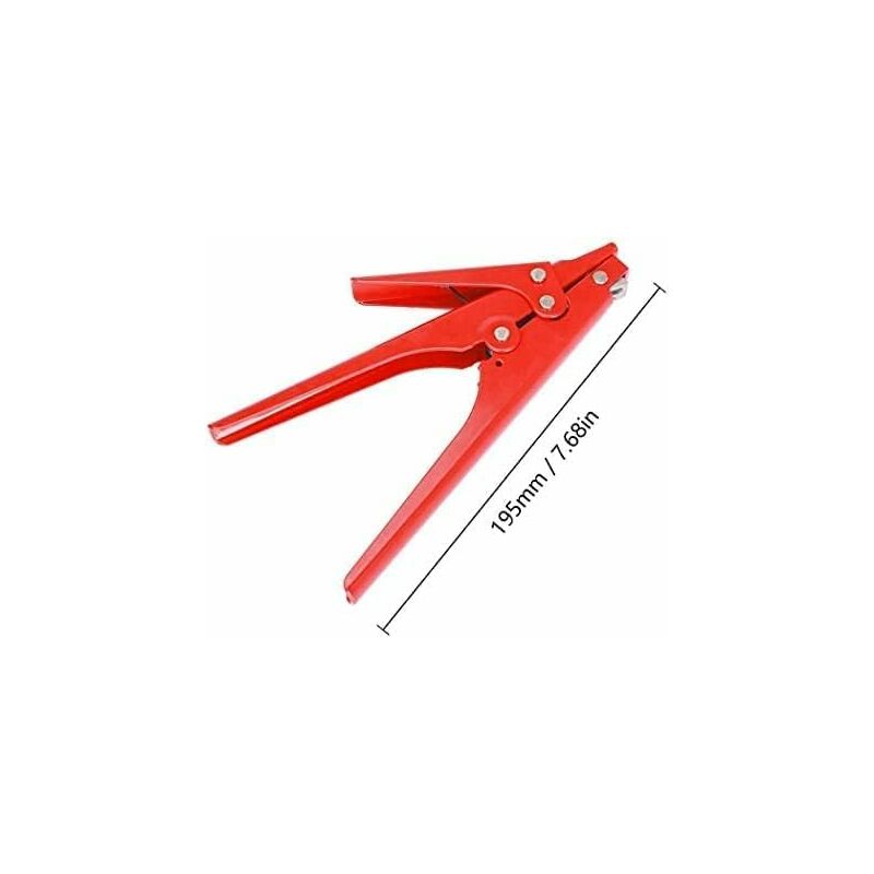 Hs-519 Cable Tie Gun, Cable Tie Tool, Portable Wire Pliers Quick Bundling Hand Tool For 2.4-9.0Mm² Nylon Cable Ties