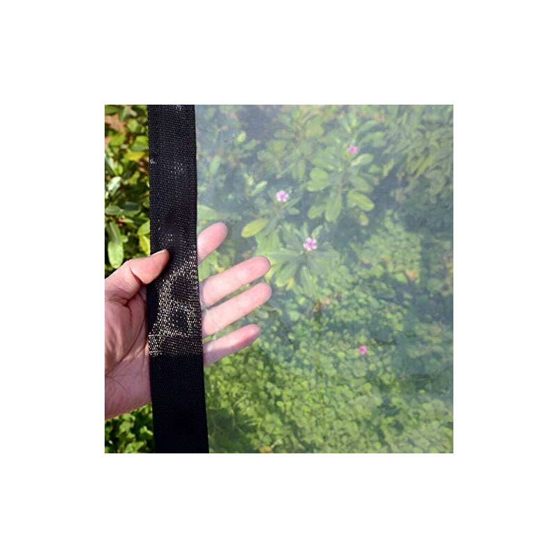 Waterproof Clear Tarp With Eyelets - 2 X 2 M - Foldable And Weatherproof Tarpaulin - ROpe Included