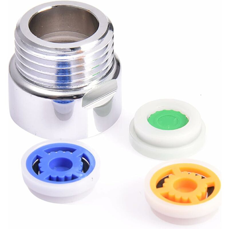 4 pcs Water Flow Restrictor Set, Shower Flow Restrictor Set For Water Saving, Up To 70% Water Saving 4L/6L/9L/Min Water