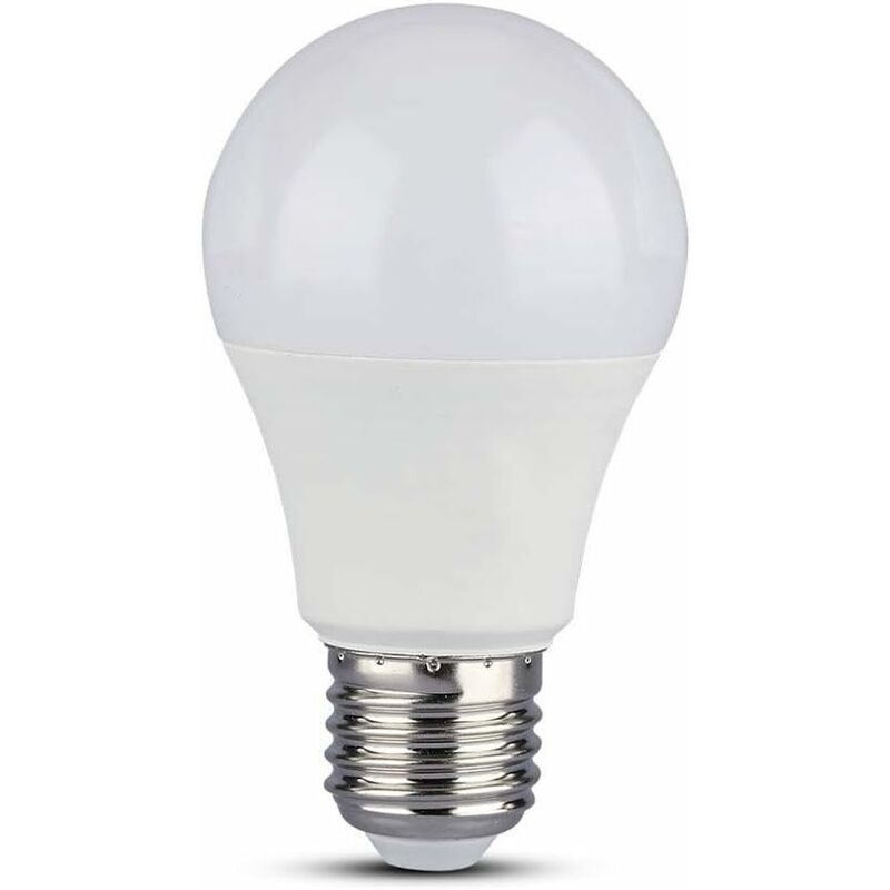 Pack Of 10 Pack Of 10 E27 9W A60 LED Bulbs - Warm White Light 4200K - 806 Lumen