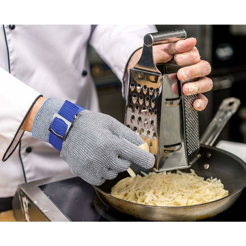 Cut Resistant Glove Iso-F Cut Resistant Gloves Stainless Steel Glove For Kitchen Butcher Outdoor Work