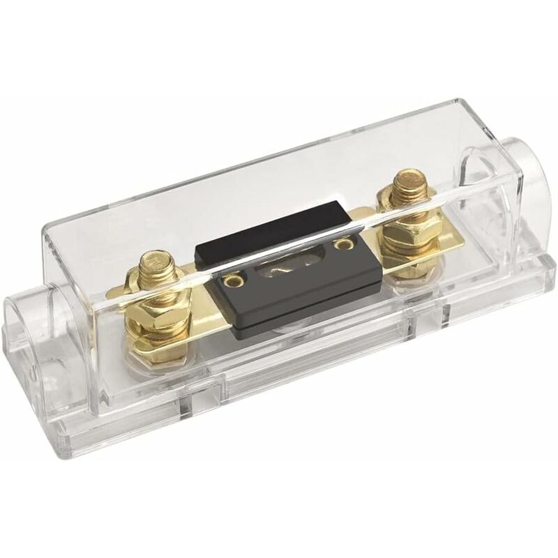Car Fuse Holder - Audio, Video, Stereo Anl - Gauge 0 2 4 - Input And Output With 250A Anl Fuse