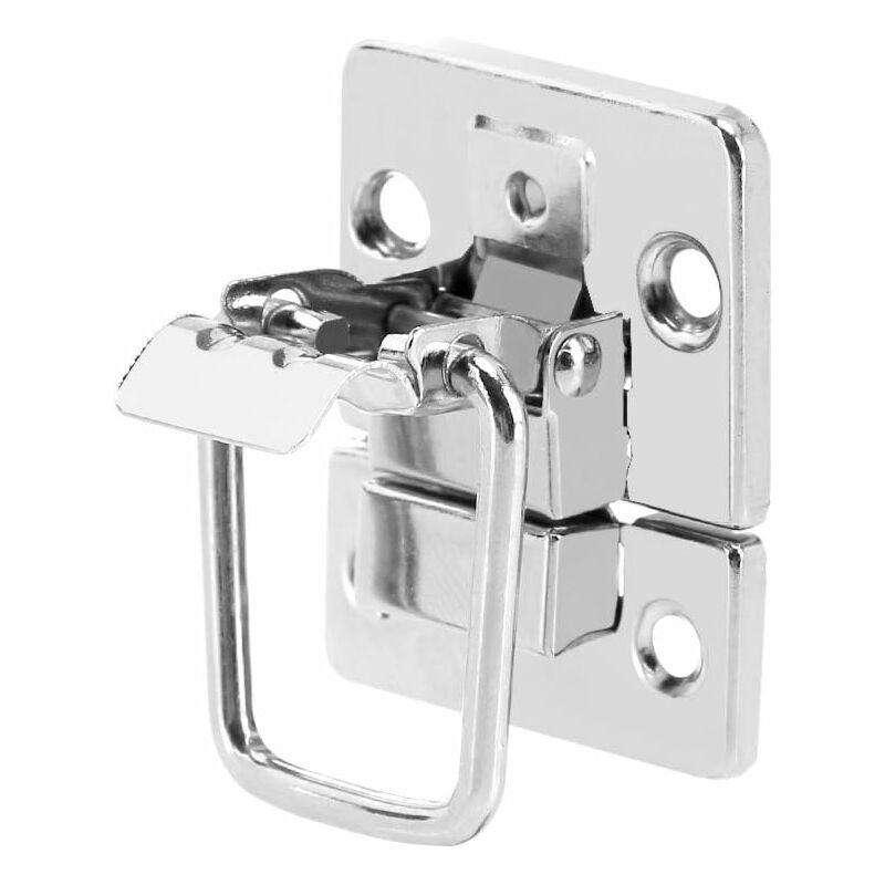 10 pcs Drawer Hardware Clasp Lock For Metal Jewelry Box Suitcase Lock Chests Latch