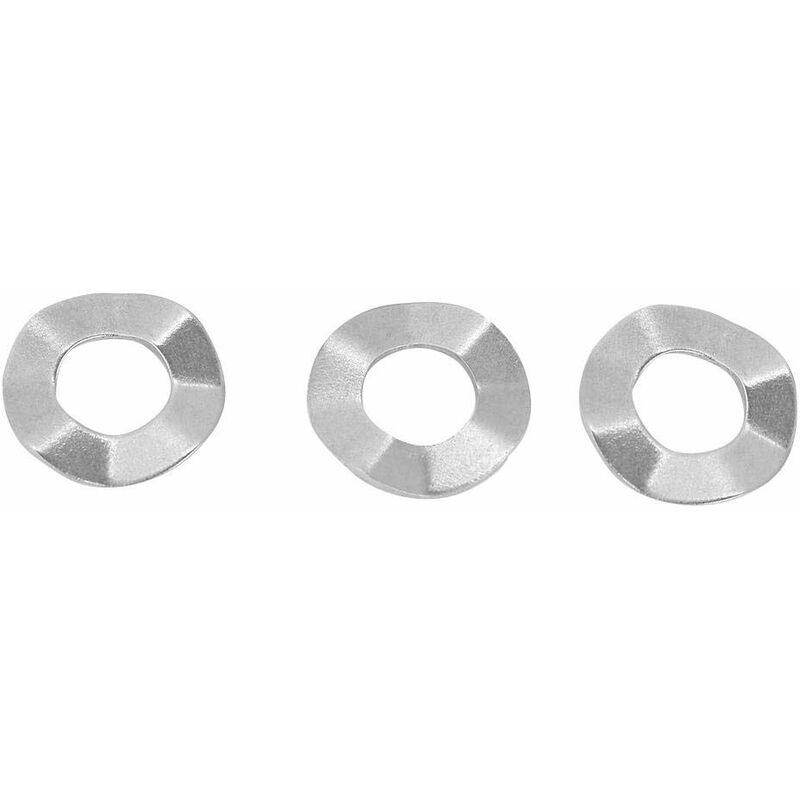 Wave Washer, Stainless Steel Spring Washer M10X5X0.3Mm (20 pcs)