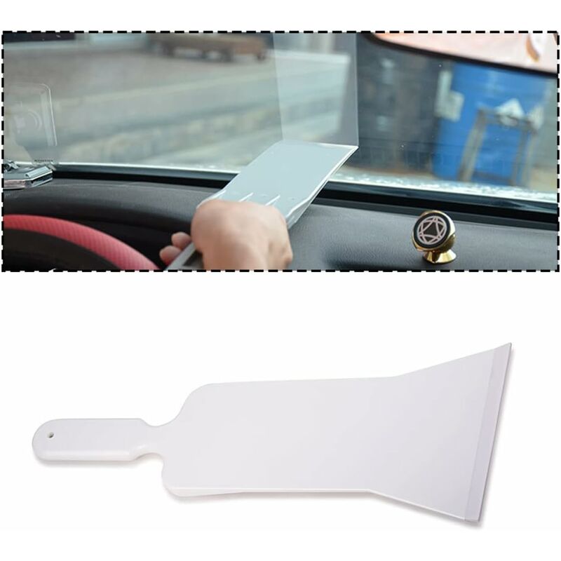 Multi-Purpose Silicone Window Squeegee, Car Window Film Wrapping Tools, For Car Window Film Installation, Front And