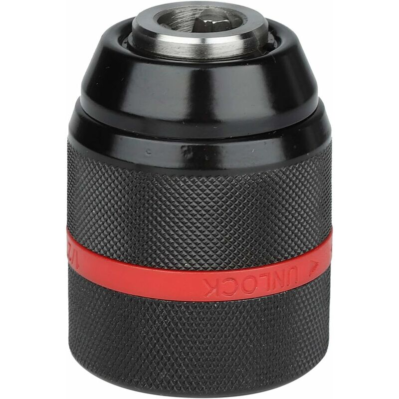 Keyless Drill Chuck, Drill Chuck, Cordless Drill Chuck, 1/2-20Unf 2-13Mm Mount Keyless Hand Drill Chuck Self-Tightening
