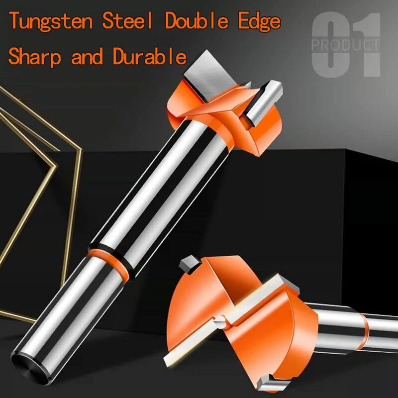 35Mm High Speed Hex Shank Hole Saw Cutter For Woodworking Hinge Hole Drilling 1Pc