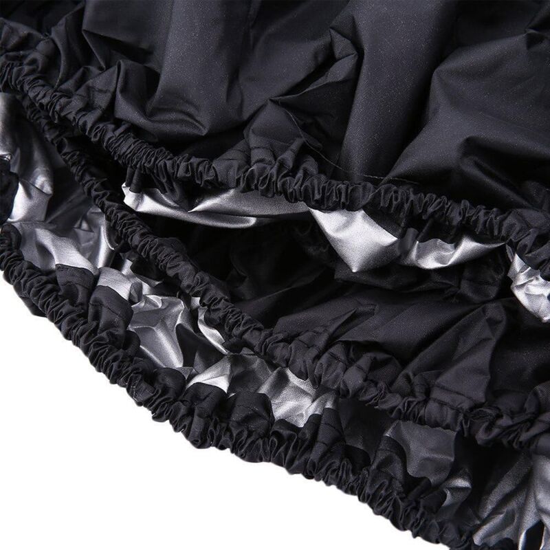 1Pc Waterproof Lawn Mower Cover Uv Resistant Oxford Cloth (170 X 61 X 117Cm, Black)