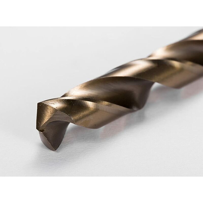 10 pcs M35 Hss Cobalt Drill Bit Set, Steel Twist Drill Bit, Drill Diameter 0.8Mm