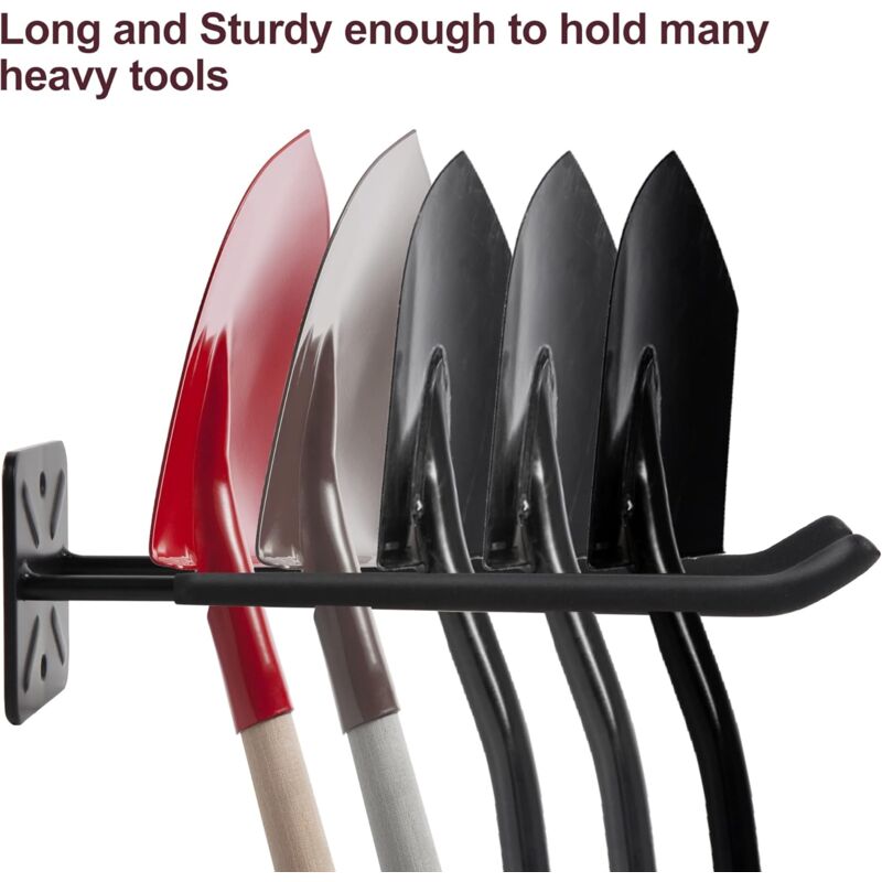 Garage Hooks, Wall Mounted Coat Rack, Shed Organizer, Heavy Duty Tool Organizer, Garage Storage Utility Hooks For (2