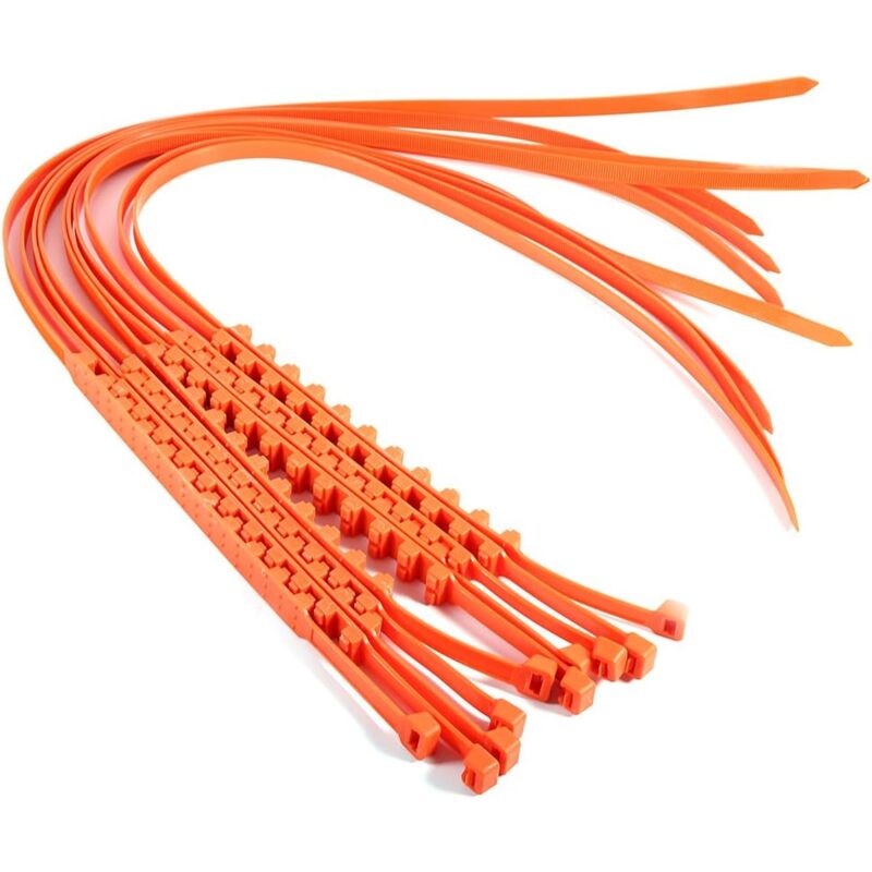 Tire Chain Snow Sock Tire Chains Universal Anti-Skid Tire Chains, Nylon Auto Reusable Emergency Car Universal Fit Snow