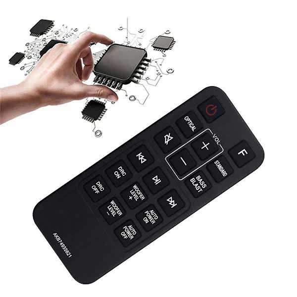 Replacement Remote Control AKB74935621 Compatible with LG Soundbar SJ2 SJ2.AEUSLLK SJ2.DEUSLLK