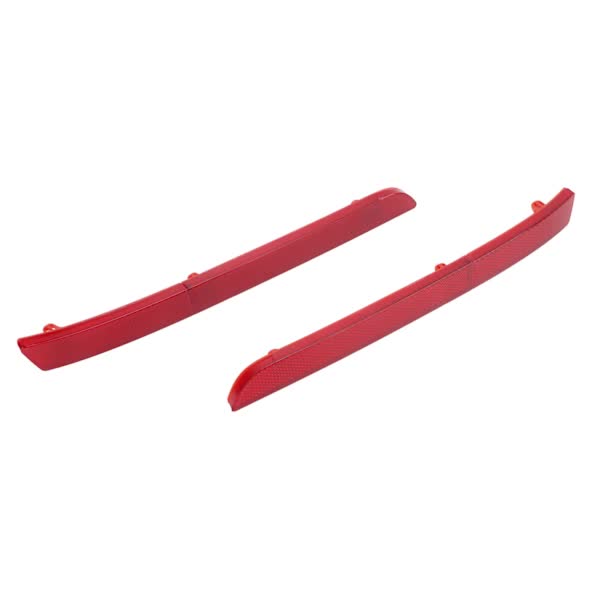 Compatible with VW Transporter T5 T6 Rear Bumper Reflector Red Pair Left Right 7E0945105 2012-2016