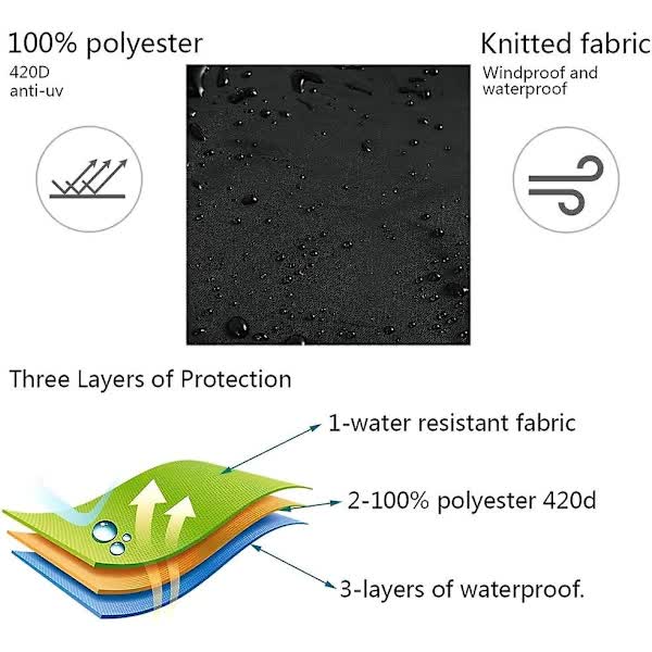 Outdoor Swing Cover Waterproof Anti-UV