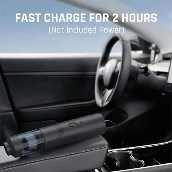 Cordless Car Vacuum Cleaner 4-in-1 High Power 19000Pa Handheld Portable Black Mini Vacuum