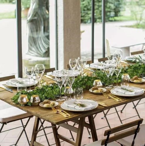 25 meters Ivy garland / Leaf garland - 2 m long Green