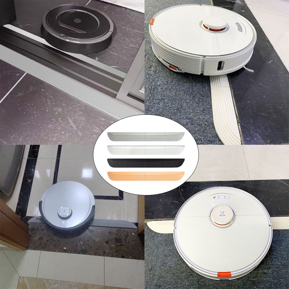 Threshold strip for robot vacuum cleaner beige