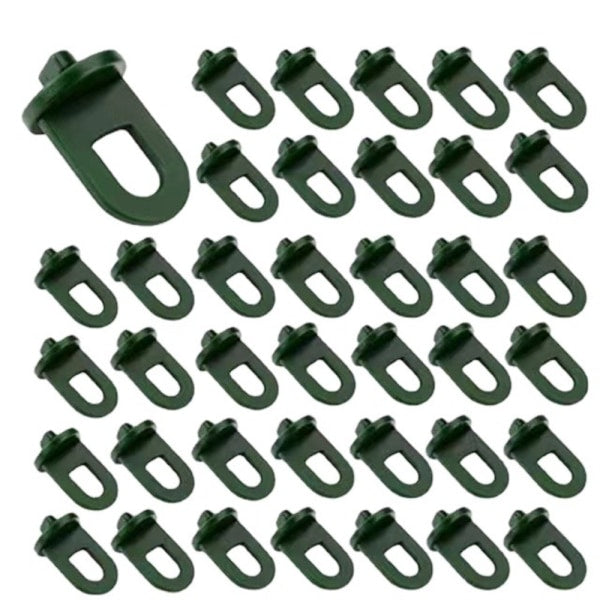 Greenhouse Hanging Clamps 50pcs Plant Crop Clips Hooks for Greenhouse Gardening