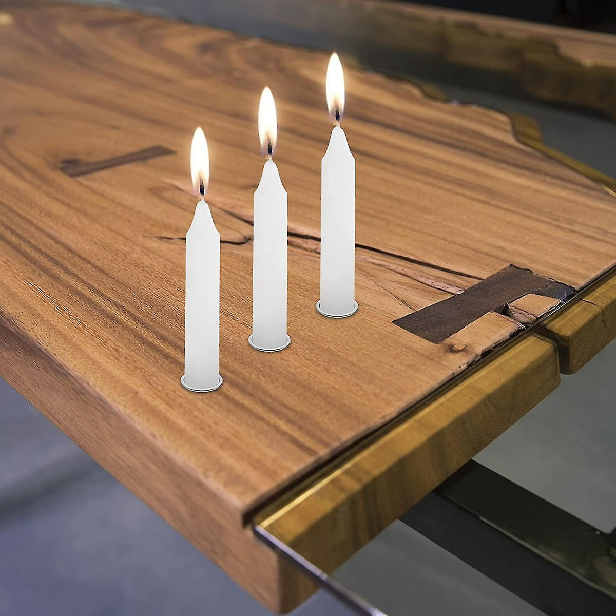 Conical Candle Holders and Tealight Cups, Candle Inserts for Table Decor