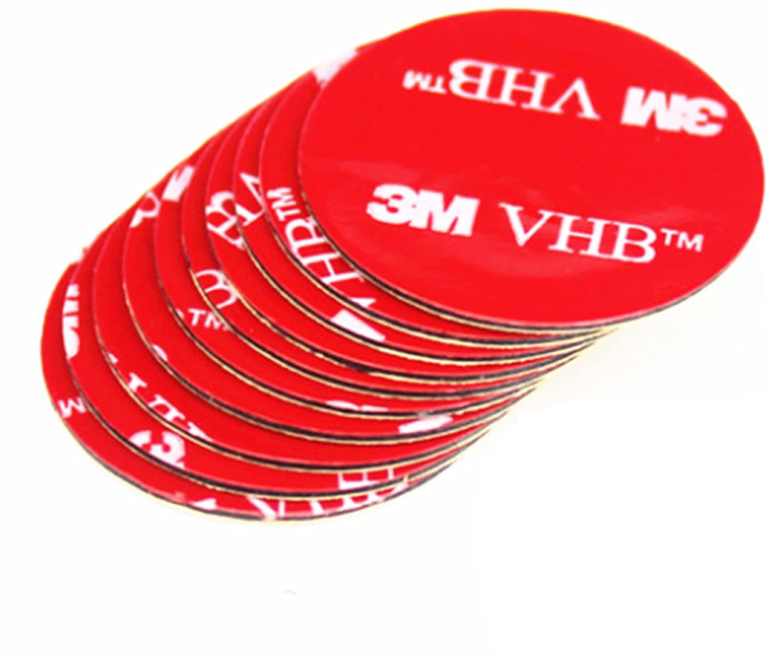 3M VHB 15 x Round Acrylic Foam Double Sided Adhesive Tape Pads Water ,ZQKLA