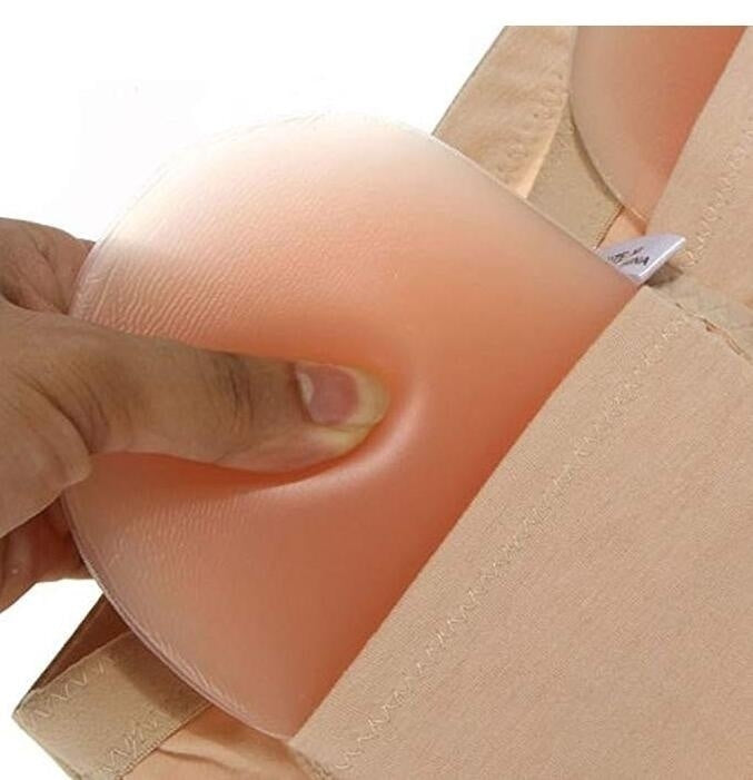 Silicone Buttock Enhancer Hip Lift Panty Black Size M