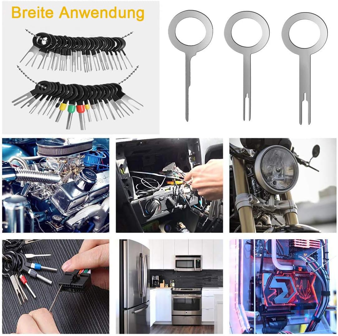 Terminal Puller Kit, Terminal Removal Tool, Electric Cable Car