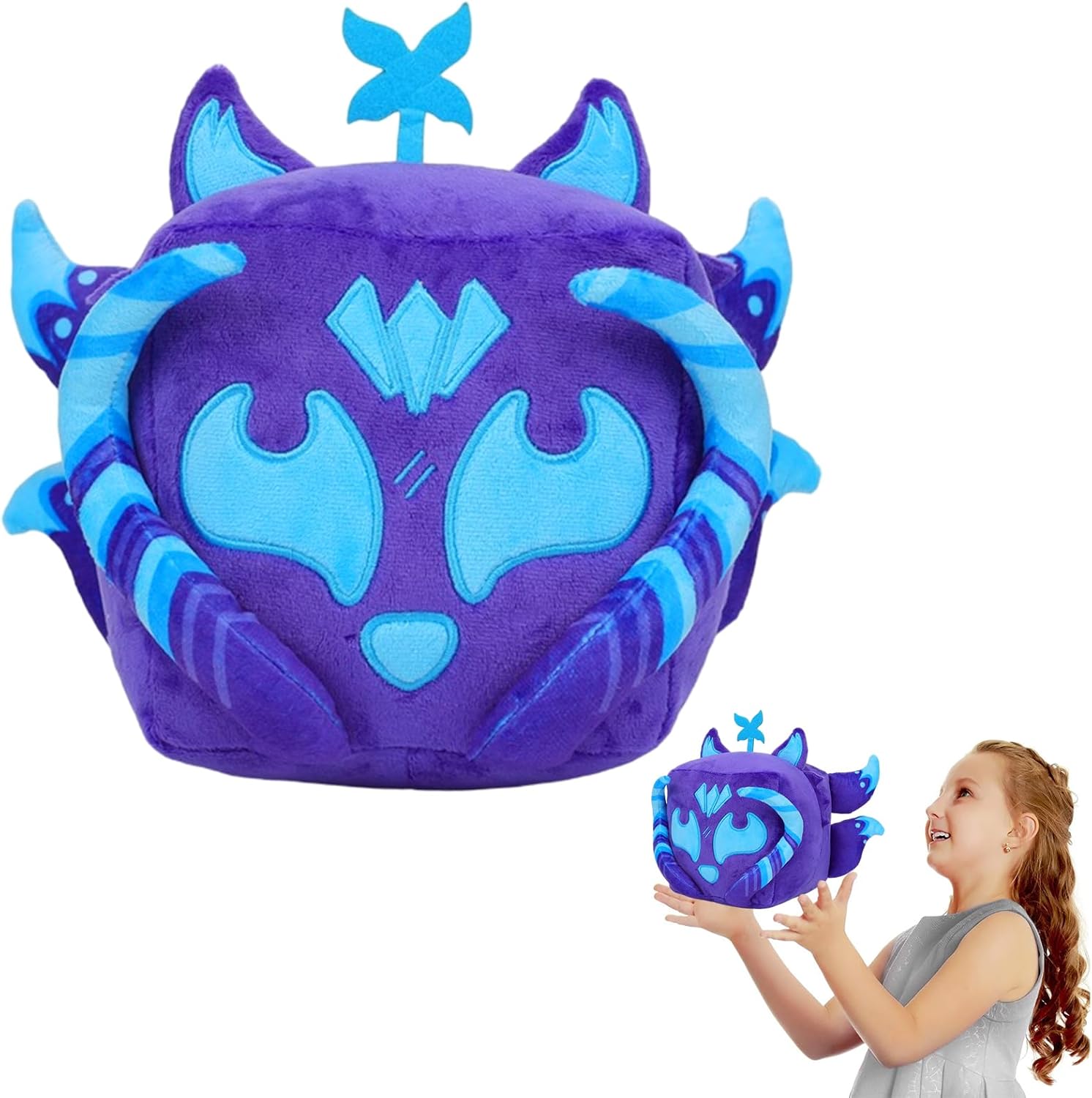 Fruit Plush, Box Fruit Plush Toy, Kitsune Plush Toy, Fruit Soft Stuffed Animal Pillow, Fruit Plush Box Toy for Kids, Fruit Plush