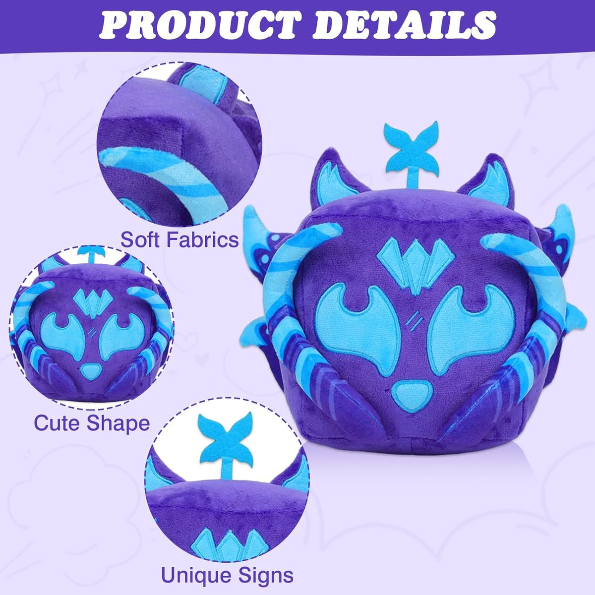 Fruit Plush, Box Fruit Plush Toy, Kitsune Plush Toy, Fruit Soft Stuffed Animal Pillow, Fruit Plush Box Toy for Kids, Fruit Plush