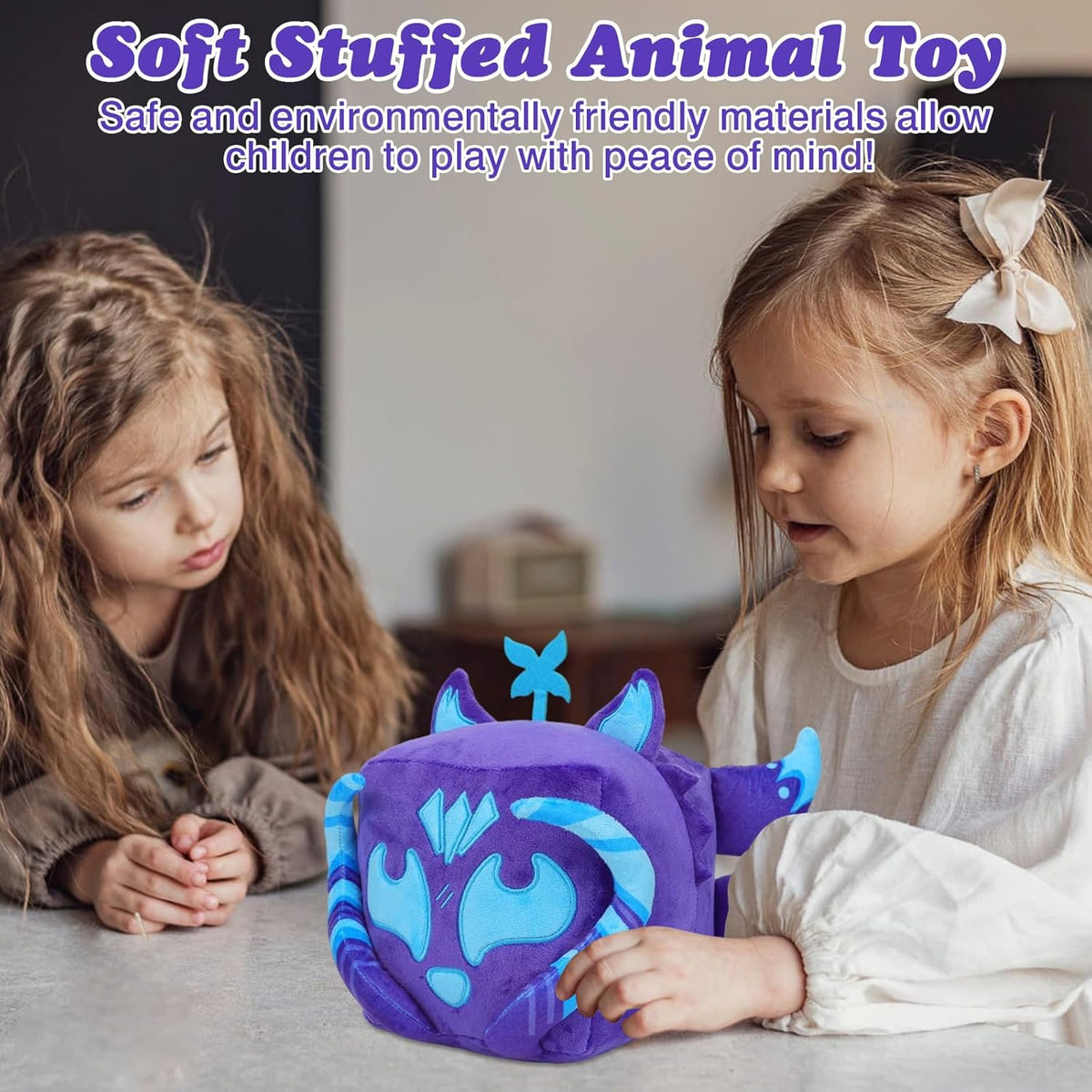 Fruit Plush, Box Fruit Plush Toy, Kitsune Plush Toy, Fruit Soft Stuffed Animal Pillow, Fruit Plush Box Toy for Kids, Fruit Plush