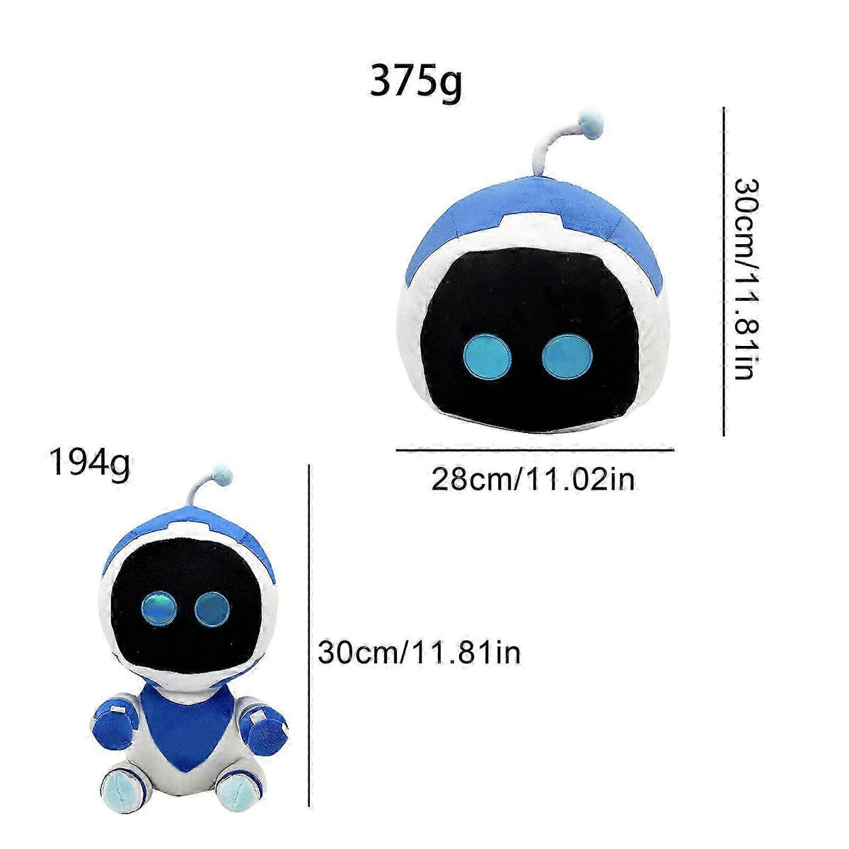 Astro's Playroom Astro Bot 12 inch Plush Doll Play Station PS5 Stuffed Plush Doll kk