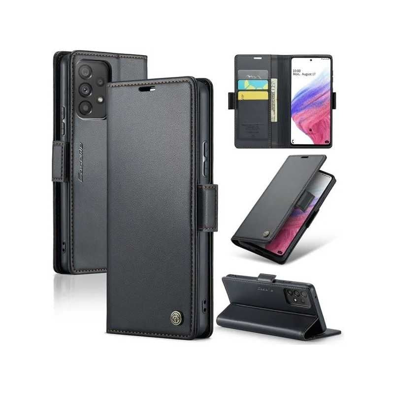 Compatible with Samsung A53 5G Case CaseMe Skin Pro Protective Cover Black