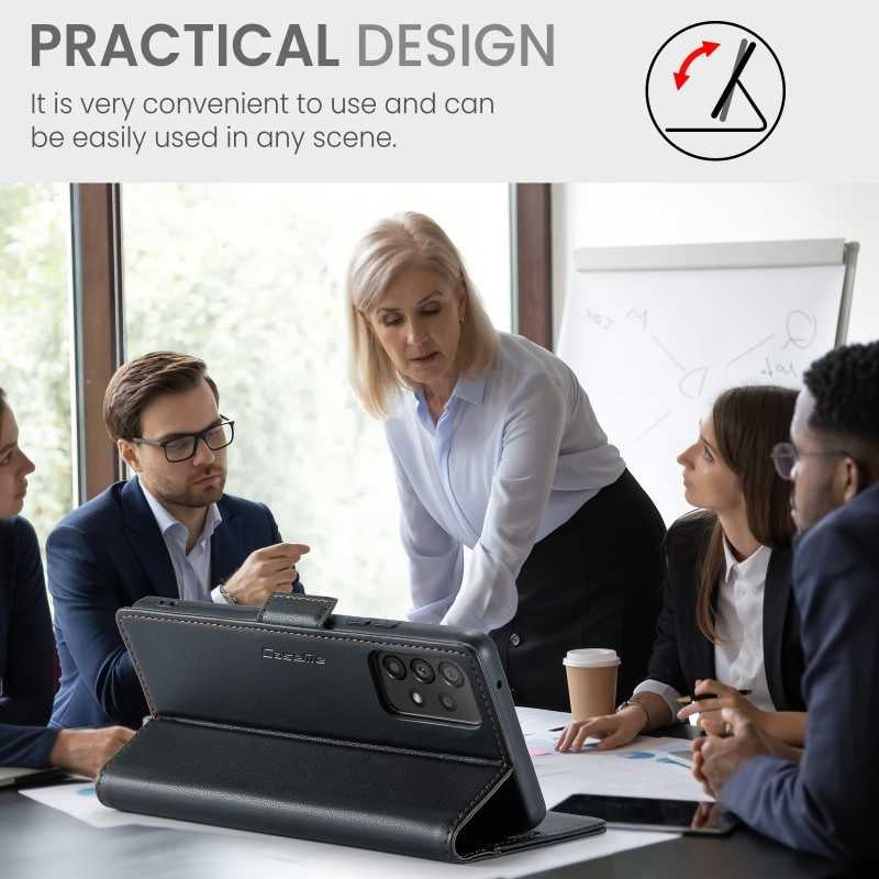 Compatible with Samsung A53 5G Case CaseMe Skin Pro Protective Cover Black