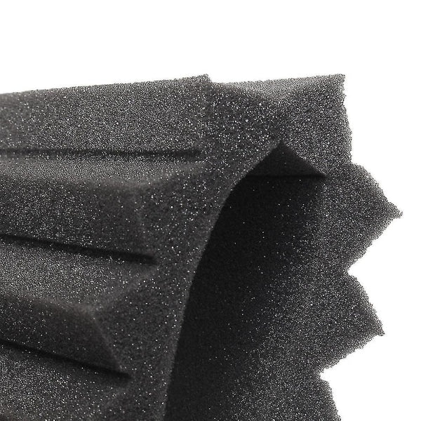 12pcs 300x300x25mm Acoustic Foam Panels Soundproofing For Studio KTV Bar Wall Wedges Compatible With Soundproofing