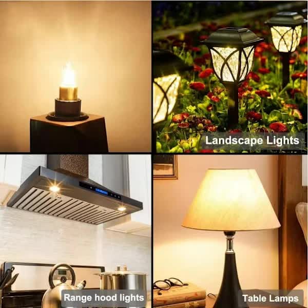 G4 Halogen Bulbs 20-Pack 10W 12V Warm White