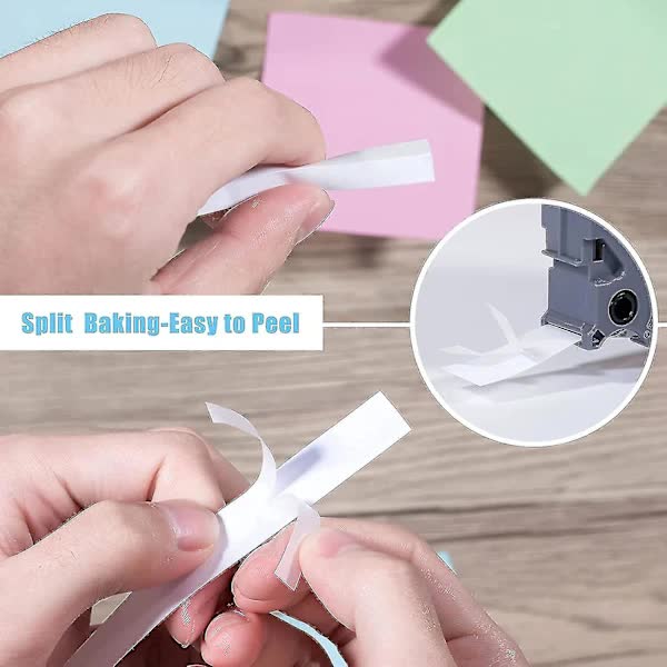 Brother TZE-231 Compatible 5-Pack Laminated P-Touch Label Printer Tape for PT-D Model