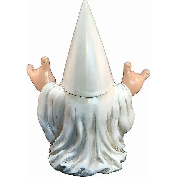 Guazhuni Garden Gnome George the Dwarf Rocker for Enchanted Mini World Decor