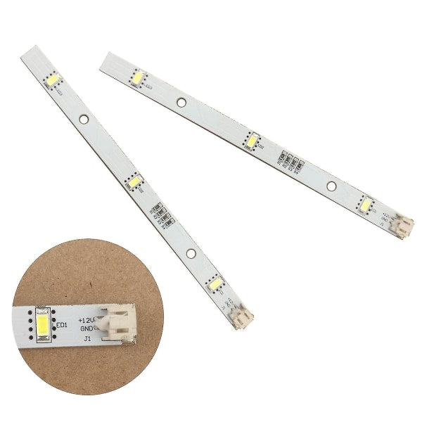 Mddz-162a 1629348 LED Light Strips for Fridge and Freezer Replacement, 2-Pack