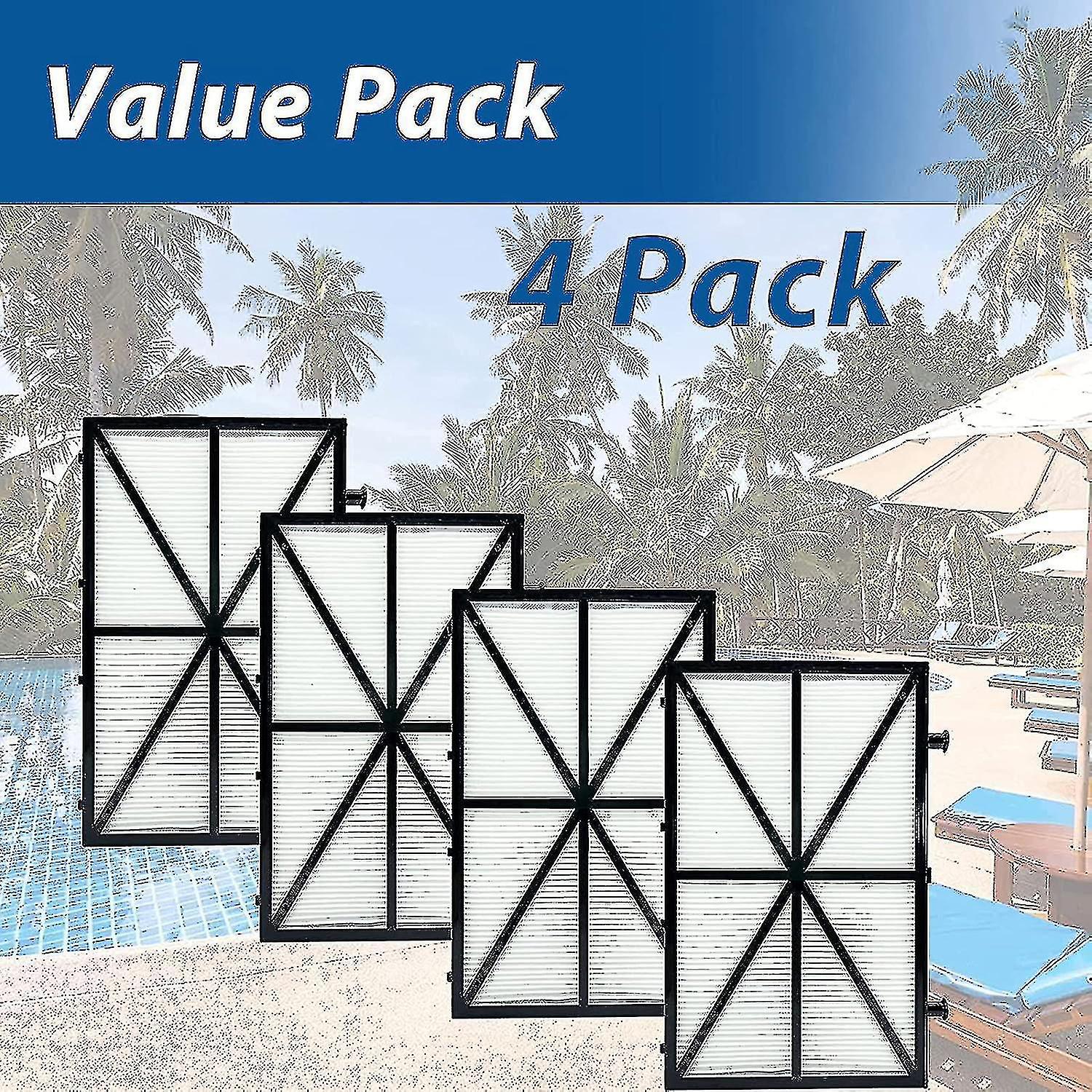 Set of 4 ultra-fine filter cartridges for Maytronics Dolphin Nautilus Cc Plus, M400 and M500 robots