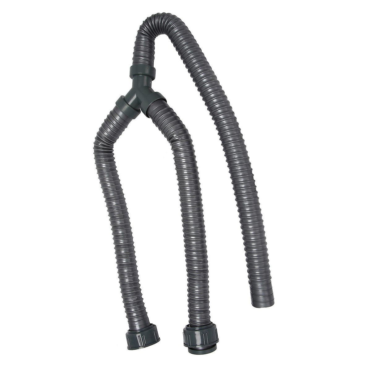 Washing Machine PVC Y-Shaped Drain Hose 1m Pipe Connector