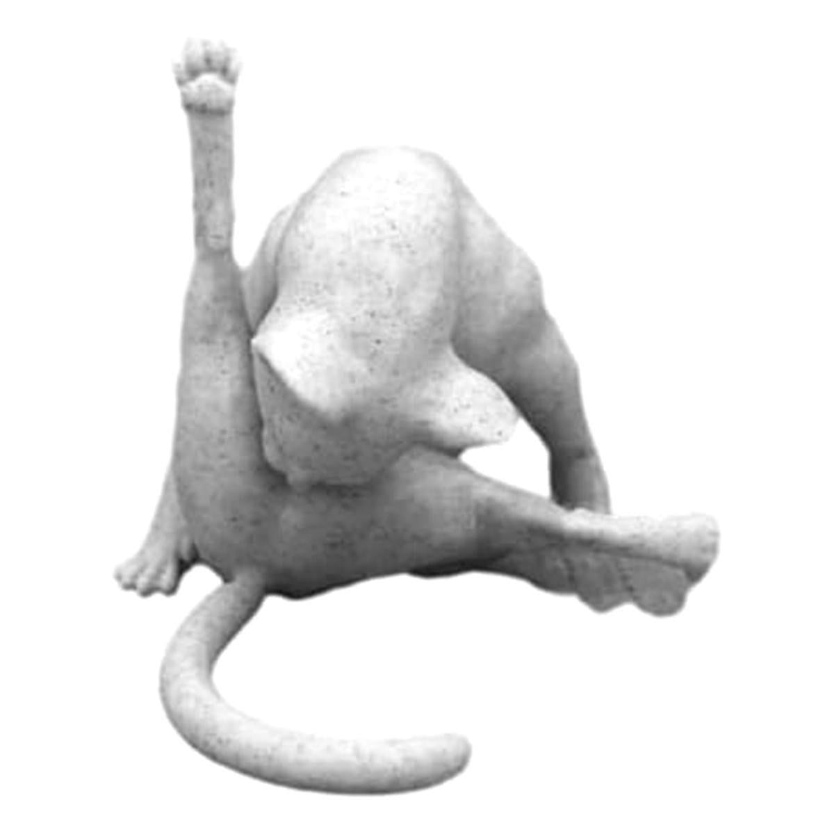 Cat Figurines Sculpture Decor for Cat Lovers, Funny Home Statue