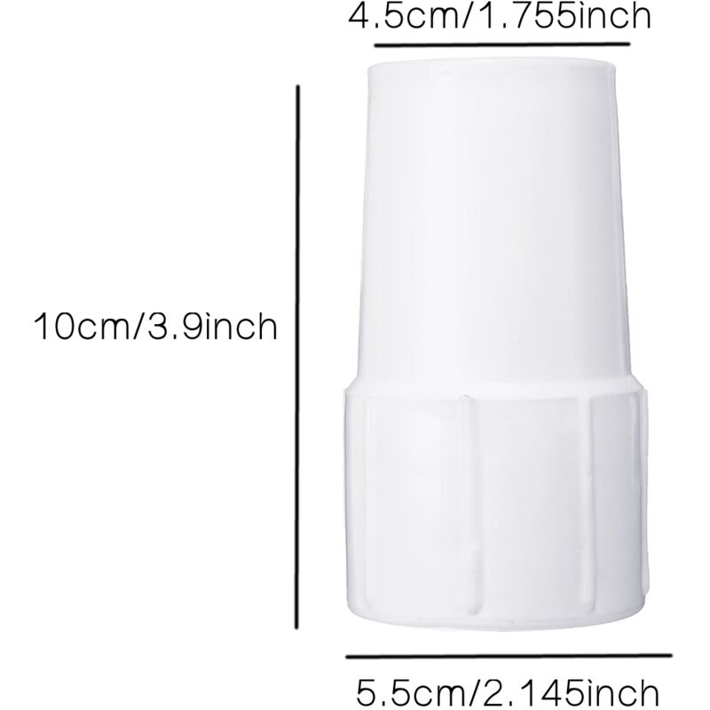 Pool Vacuum Hose Cuff Connector Adapter 1.5 Inch 2pcs Compatible with Vacuum Cleaner Hose