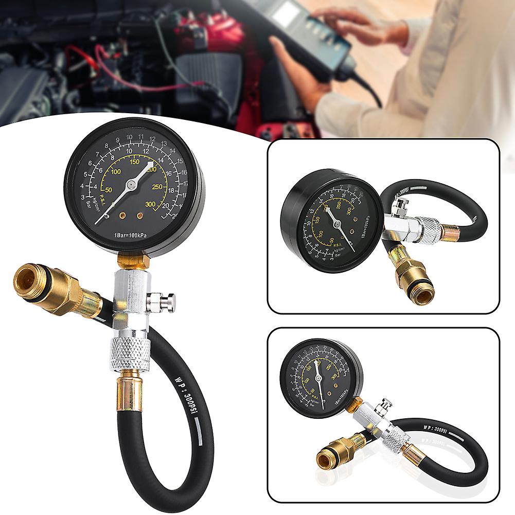 Universal Engine Compression Tester Professional Cylinder Compression Meter for Motorcycle