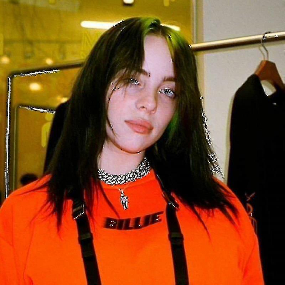 Billie Eilish Necklace for Women, Silver Pendant, Charms