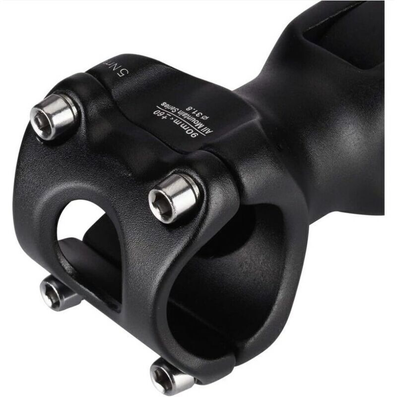 31.8 Adjustable Stem 110mm 0 60 Degree Adjustable Stem for Most Mountain Bike Road Bike, by DEBUNS