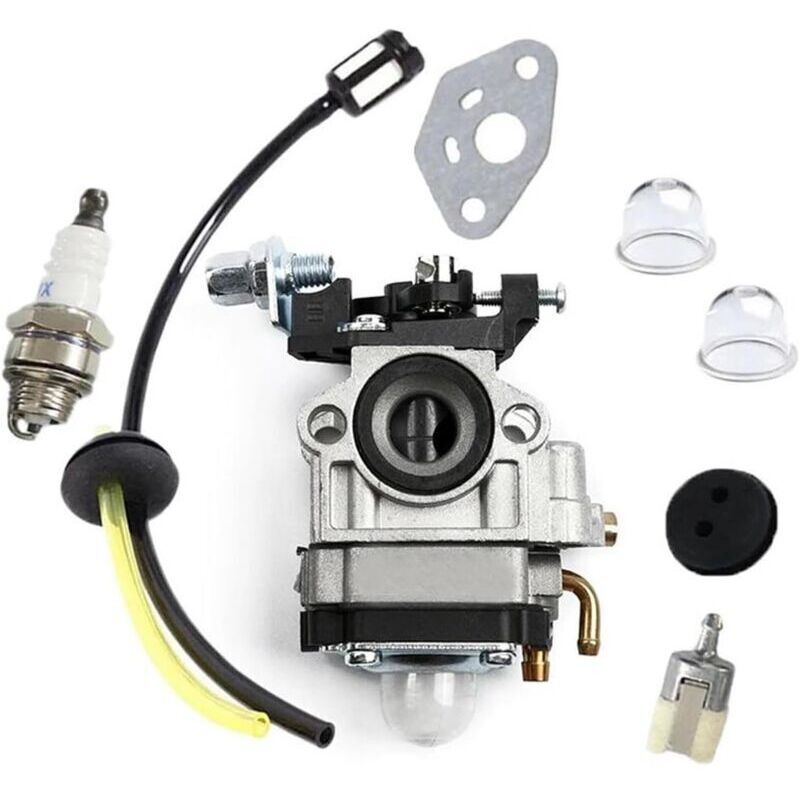 Kawasaki Carburetor Compatible with TH23 TH26 TH34 23cc 25cc 26cc Spark Plug Kit