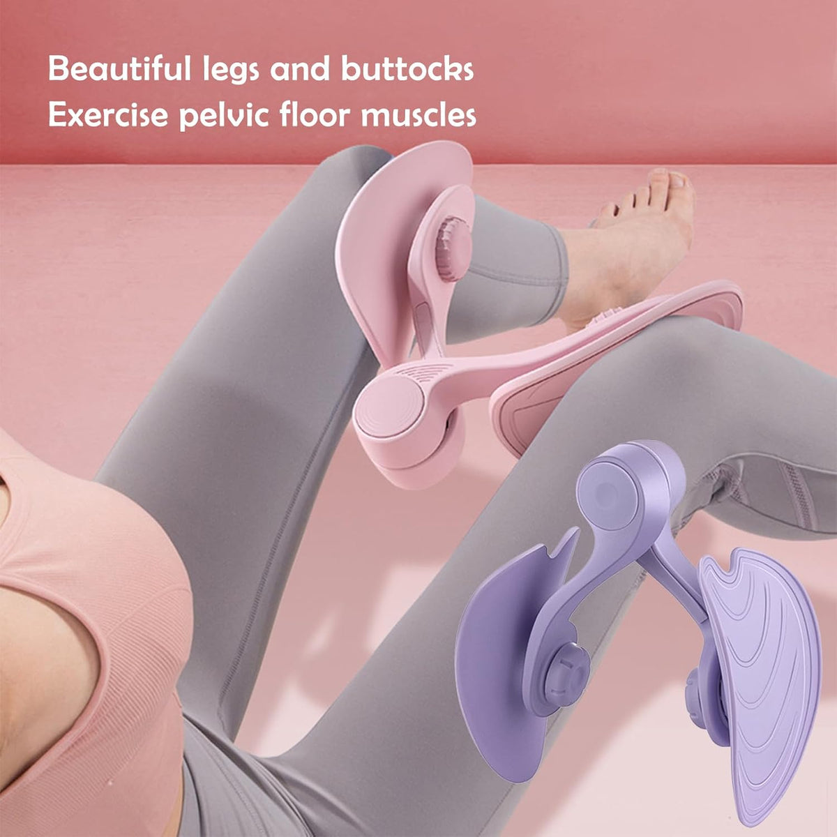 Thigh trainer pelvic floor trainer for women, hip trainer pelvic floor muscle trainer, butt trainer, for home legs, exercise equipment B