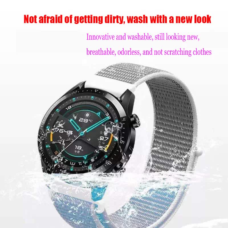 Garmin Vivoactive 3 4 4s Venu 2 2s SQ Forerunner 645 Watch Band 18mm 20mm 22mm Metal Bracelet Silicone Nylon Wristband