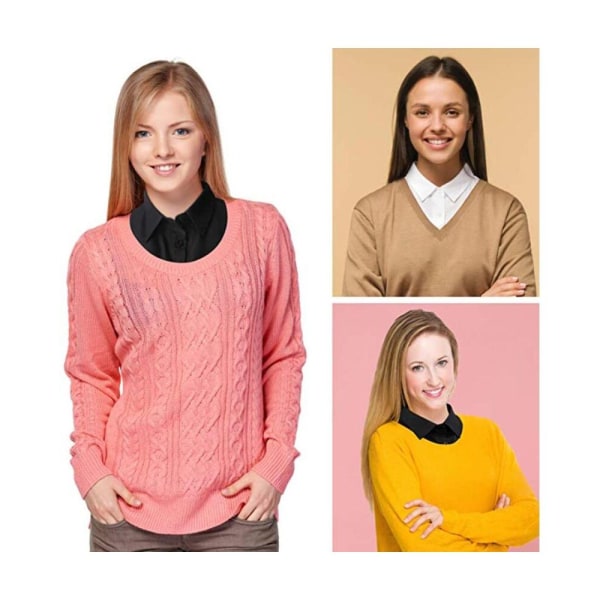 2 pcs Women's Collar Insert, Fake Collar Detachable Collar