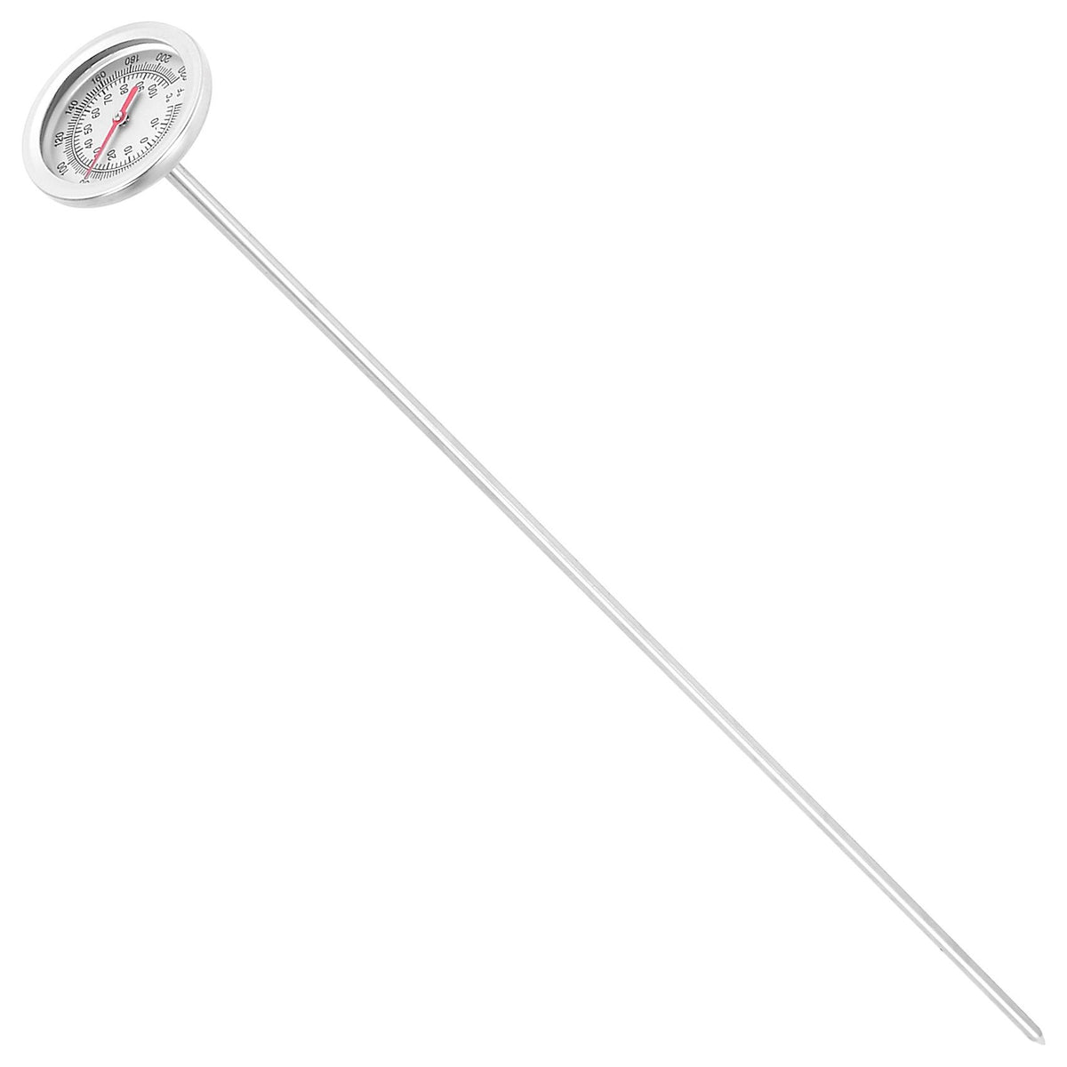 Compost soil thermometer 50 cm length stainless steel