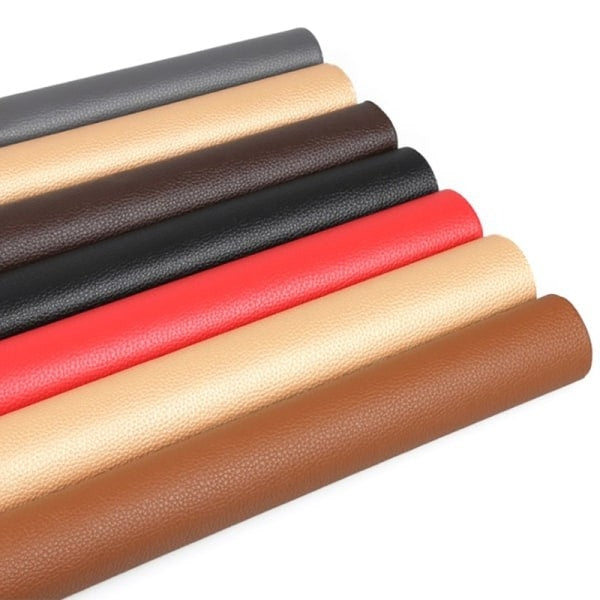 Leather Repair Patch Self-Adhesive Sofa Fix Red 35x137cm
